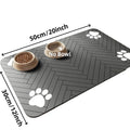 Absorbent Pet Feeding Mat – Non-Slip, Waterproof & Easy-Clean Placemat for Dogs & Cats