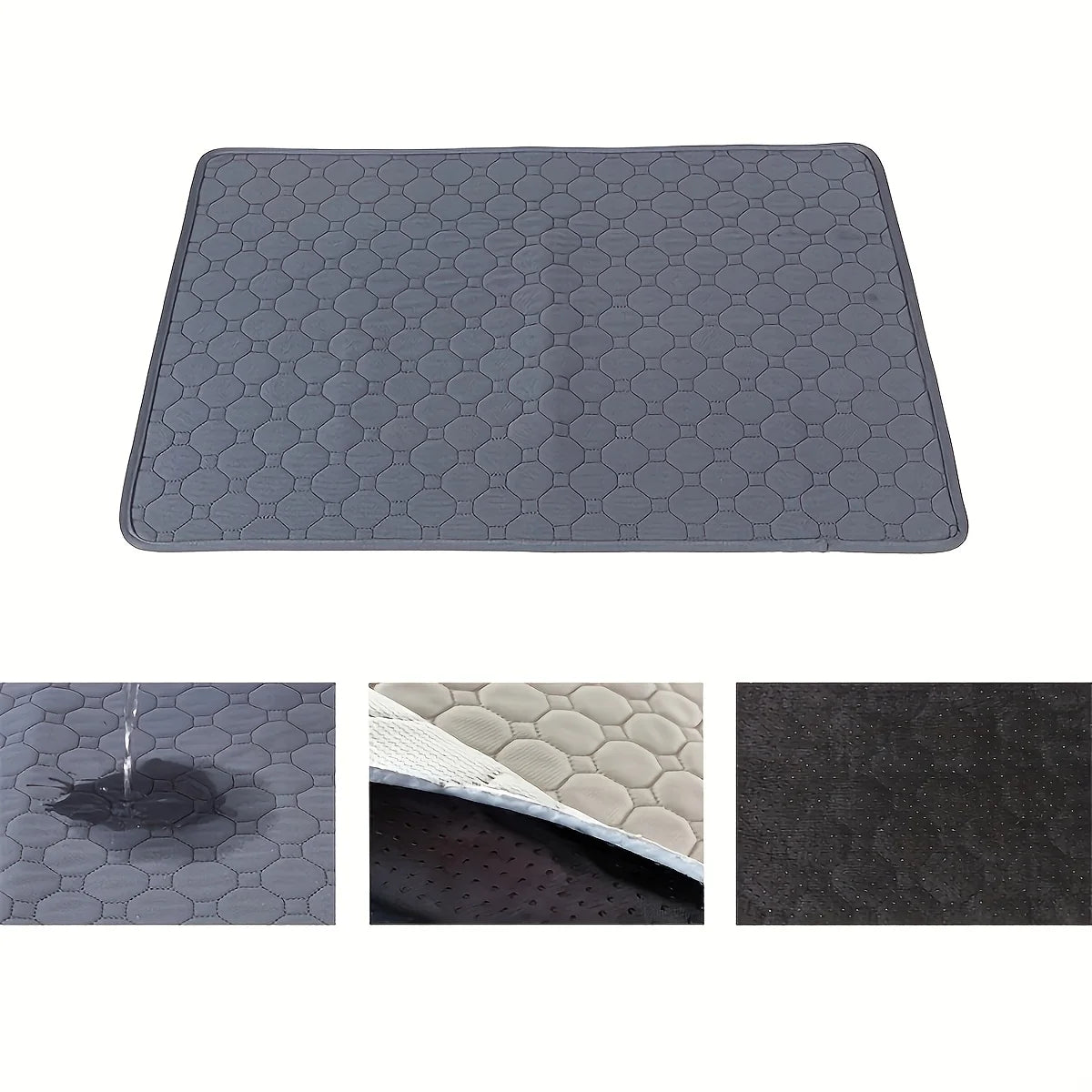 Reusable Dog Pee Pad – Washable Waterproof Training Mat for Puppies & Cats